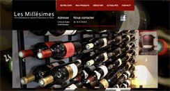 Desktop Screenshot of caviste-cauderan.com